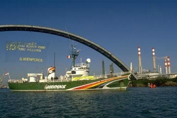 greenpeace Lotta per l'ambiente