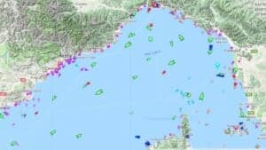 Liguria Marine Traffic